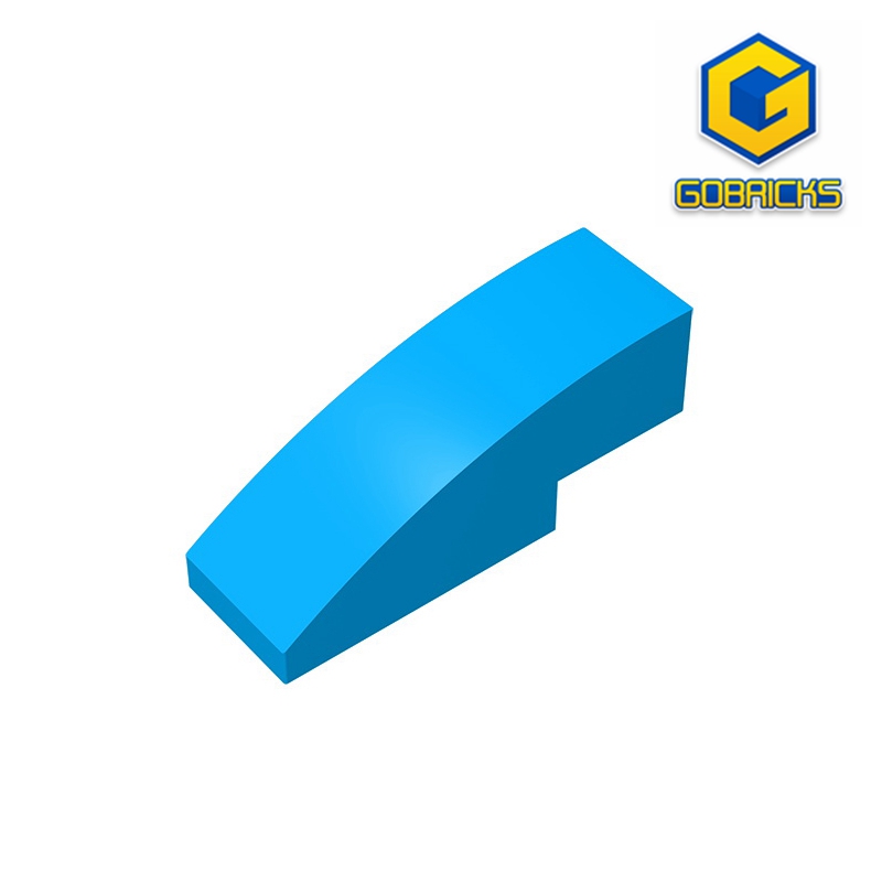 Lego Set Creator - Gobricks 50950 10PCS Curved Bricks 2x1x2/3