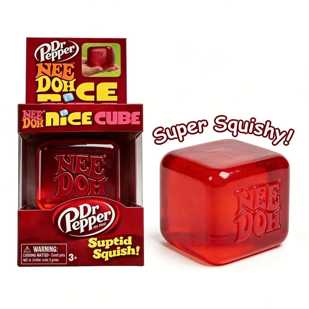 Dr Pepper X NeeDoh Nice Cube S - Fidget Cube Original 评论和价格