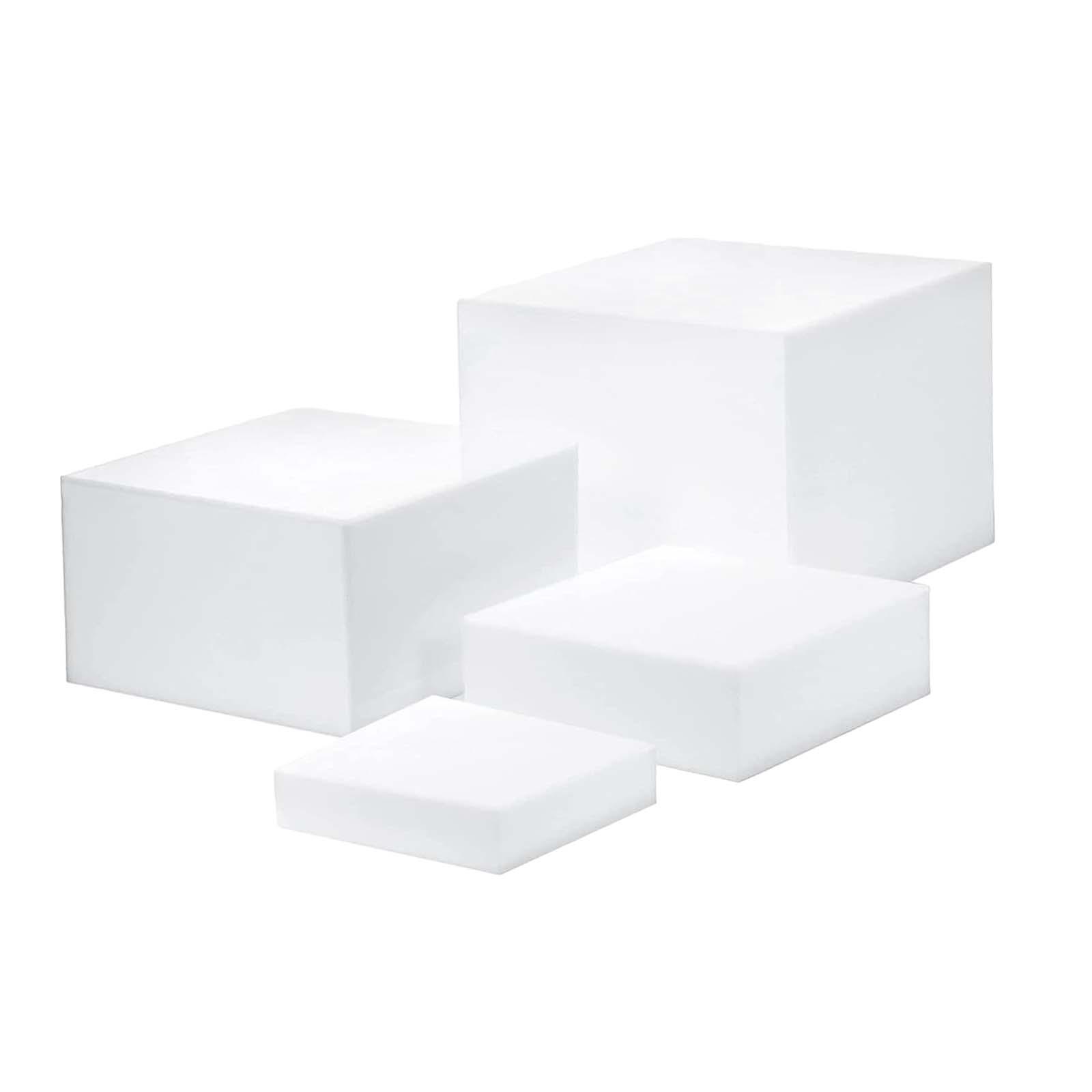 4 Pieces Buffet Riser Acrylic  - Display Risers Set 评论和价格