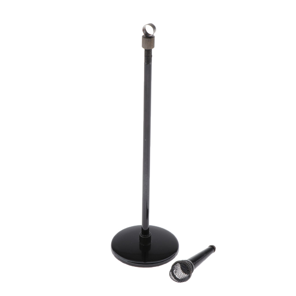 Miniature Microphone Model Met - Action Figure Stand 评论和价格