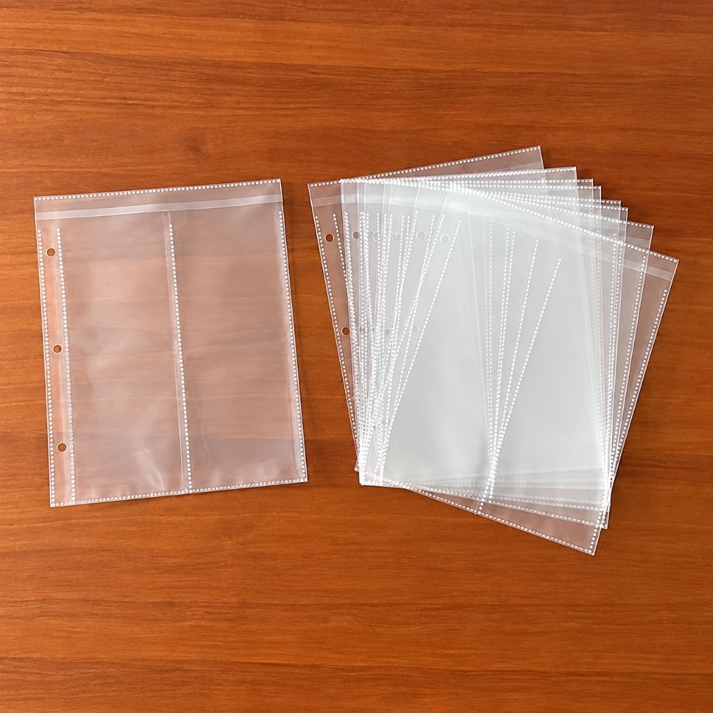 Clear View 3 Ring Card Sleeves - Card Penny Sleeve 评论和价格