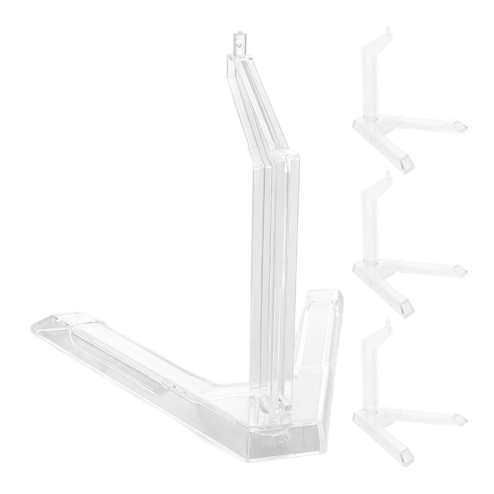 4Pcs Clear Action Figure Displ - Action Figure Stand 评论和价格